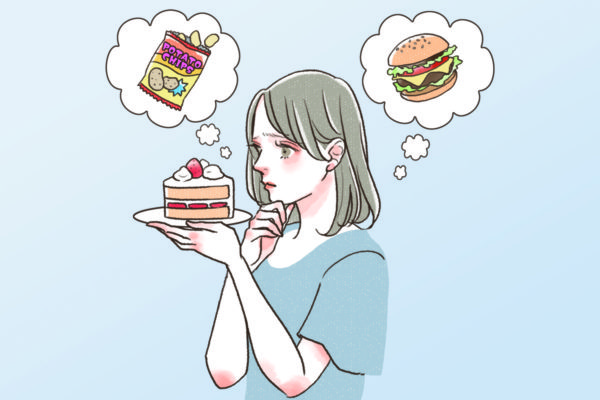 生理前になると無性に甘いものが食べたくなります お腹がいっぱいでもまだ食べたいという欲が止まらず どうしてでしょうか